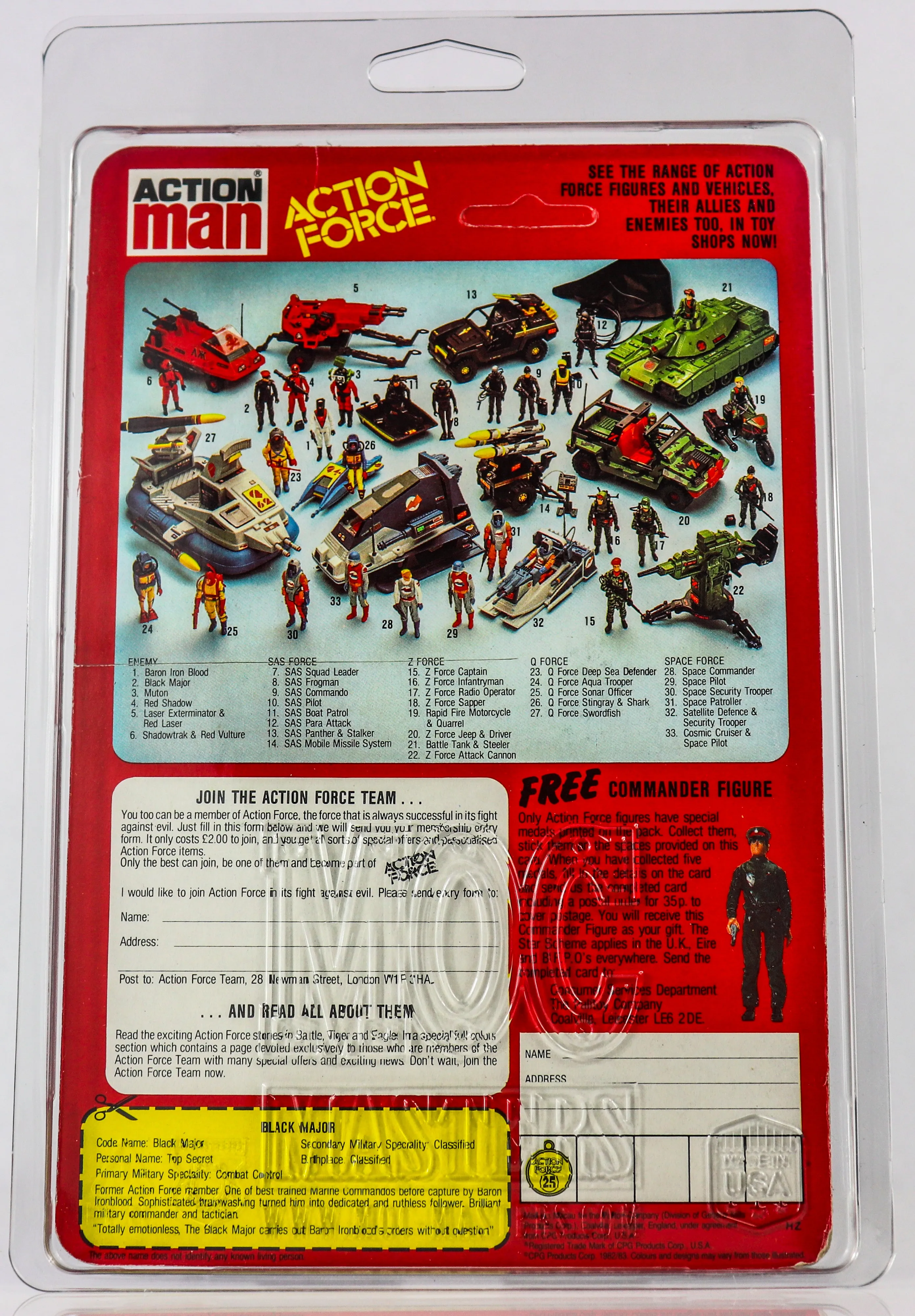 3.75" (6"x9") UV Action Figure Protective Clamshell Case