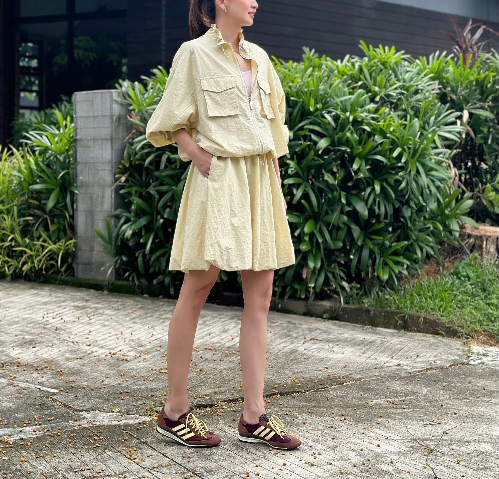 Adeeba Set in Cream
