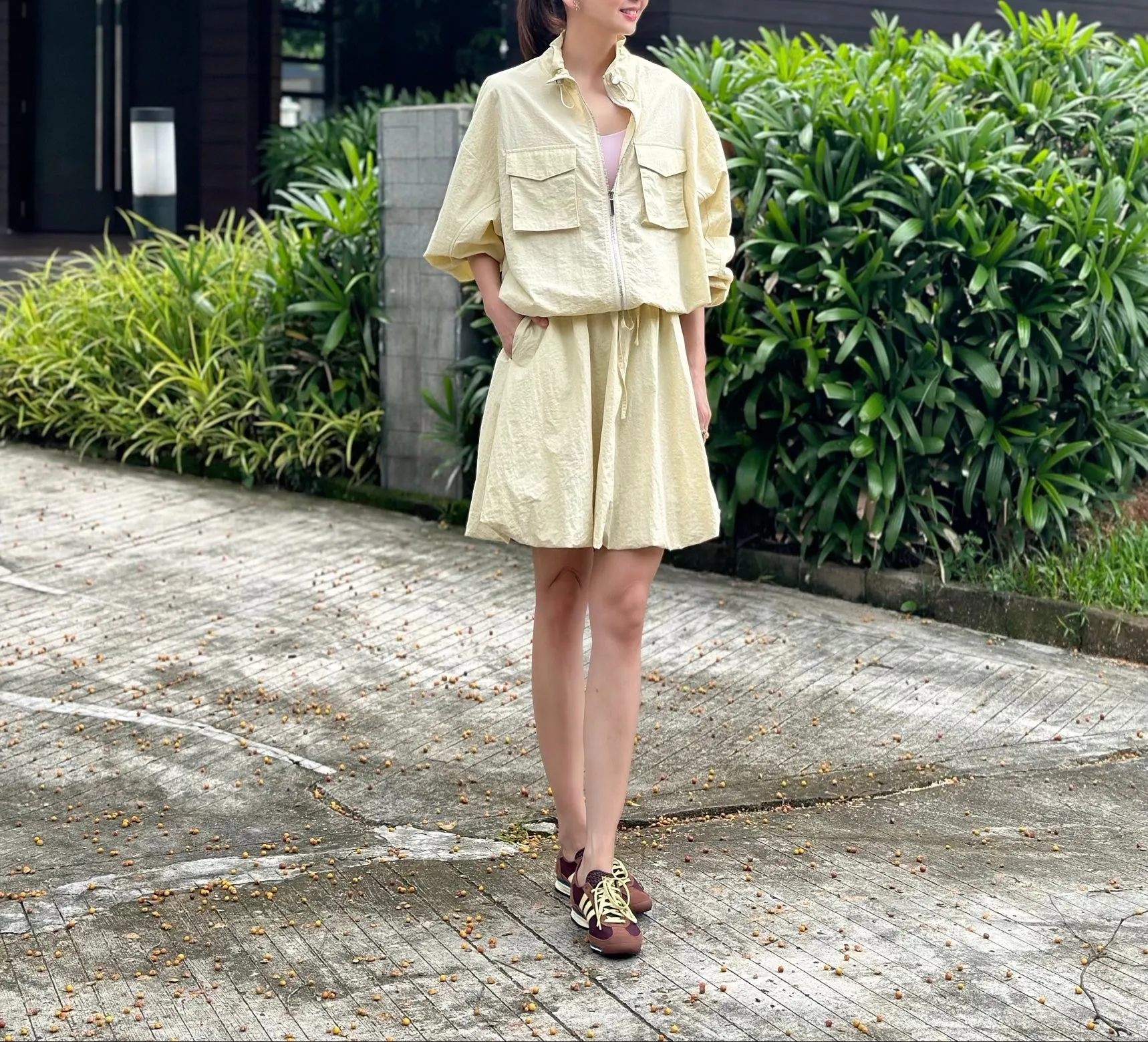 Adeeba Set in Cream