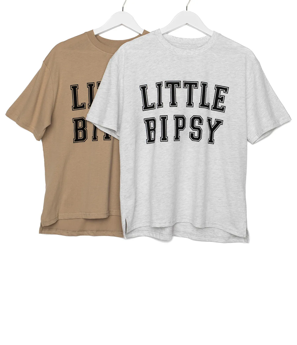 Adult LB Collegiate Tee - Grey