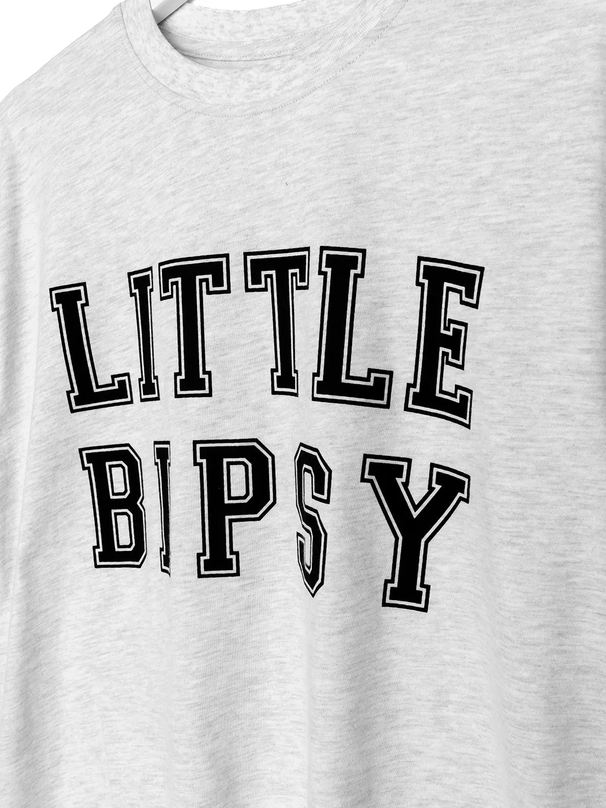 Adult LB Collegiate Tee - Grey