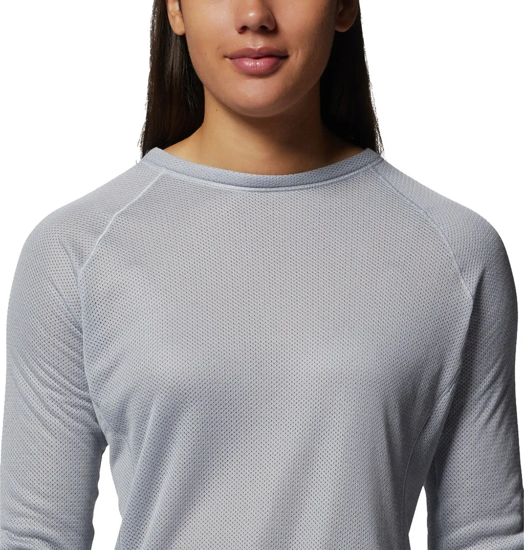 AirMesh Long Sleeve Crew Neck Pullover - Women's|-|Chandail manches longues à col rond AirMesh - Femme