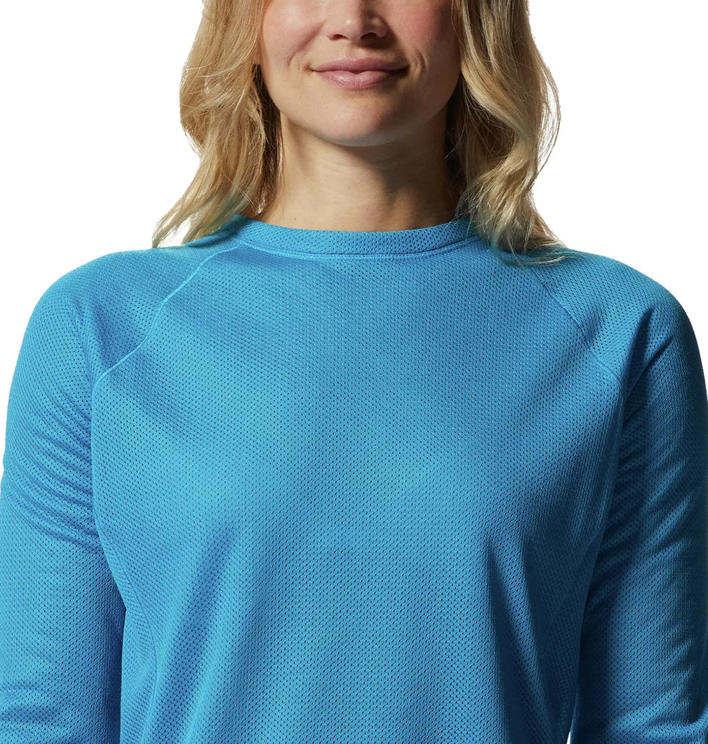 AirMesh Long Sleeve Crew Neck Pullover - Women's|-|Chandail manches longues à col rond AirMesh - Femme