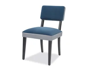 Alfama Dining Chair - Oxford Misty & Polar Blue