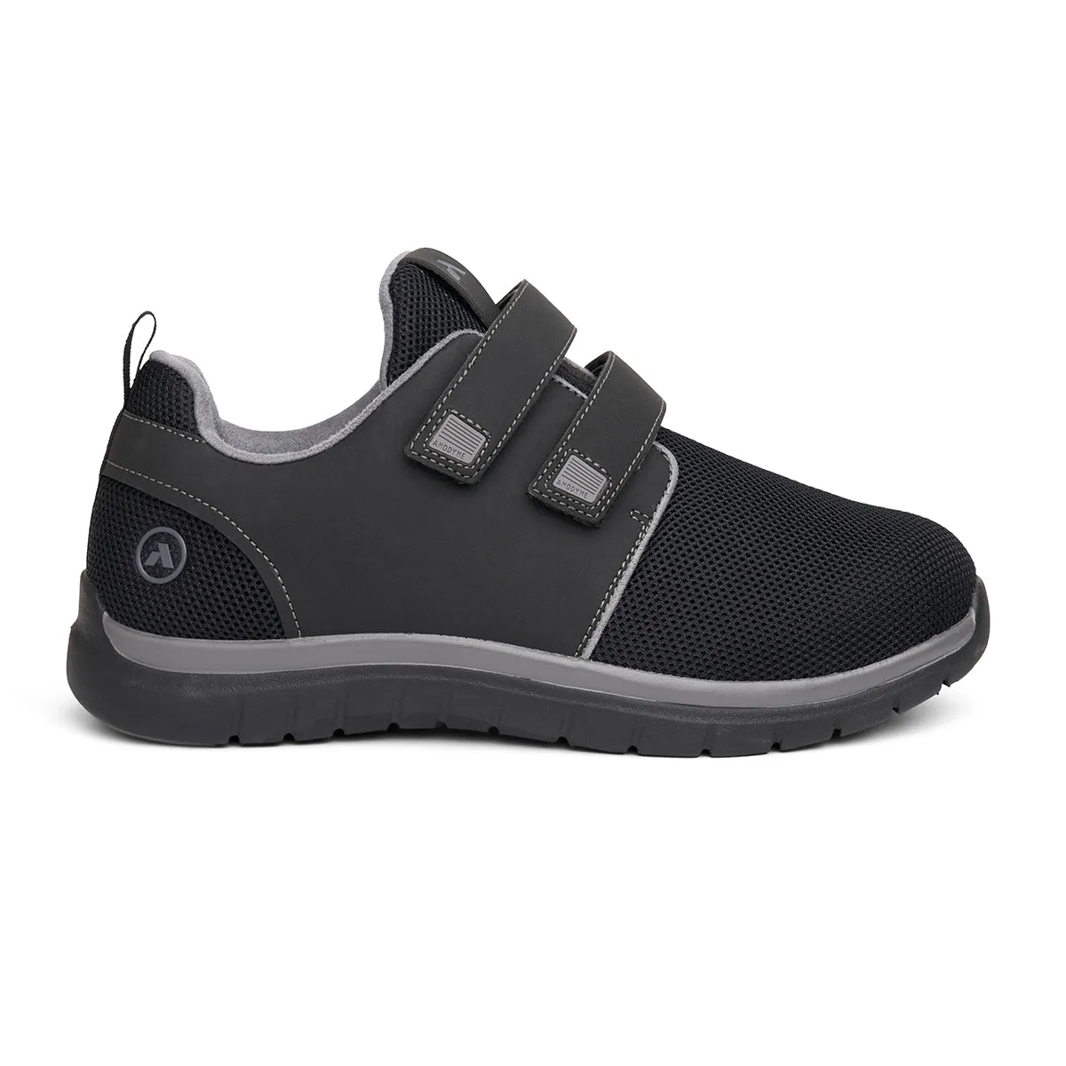 Anodyne Men's 74 Double Depth Sport Jogger  Black/Grey Wide