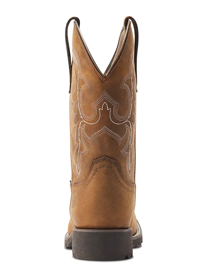 Ariat 10044437 Womens Unbridled Rancher H2O Oily Distressed Tan