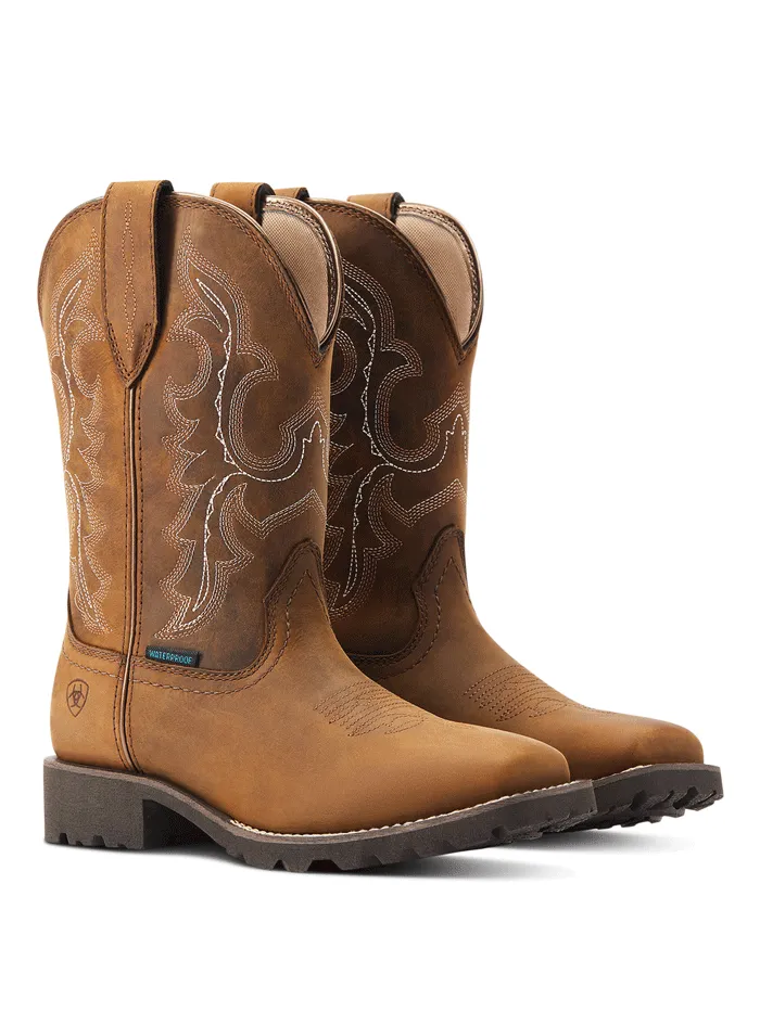 Ariat 10044437 Womens Unbridled Rancher H2O Oily Distressed Tan