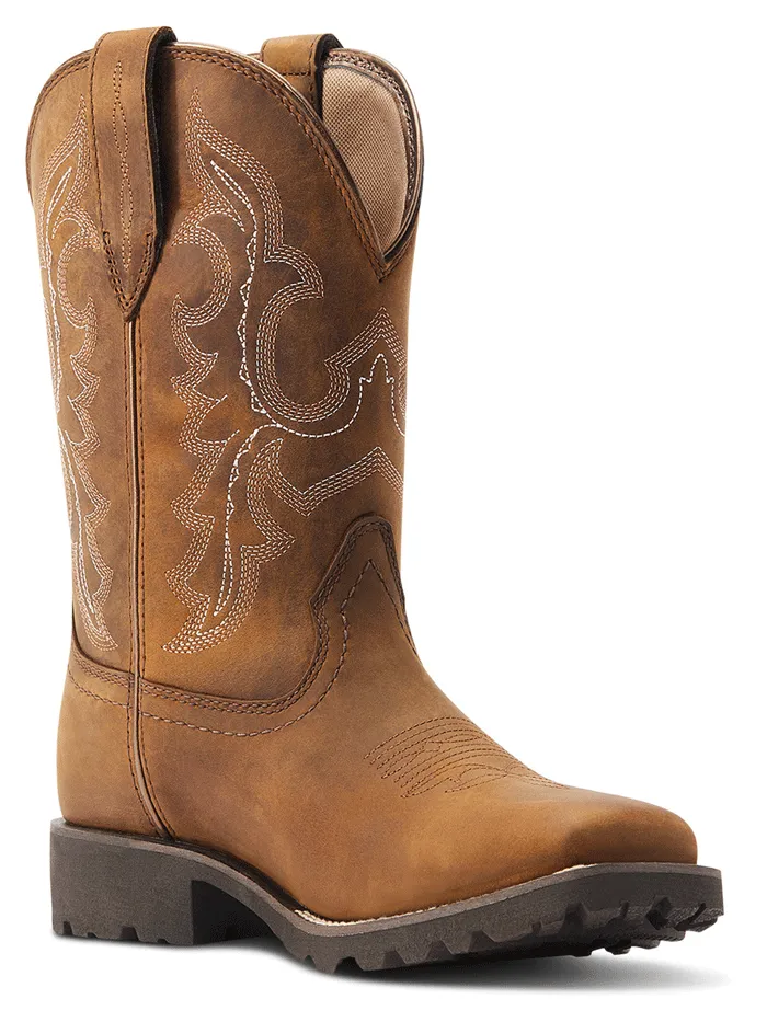 Ariat 10044437 Womens Unbridled Rancher H2O Oily Distressed Tan