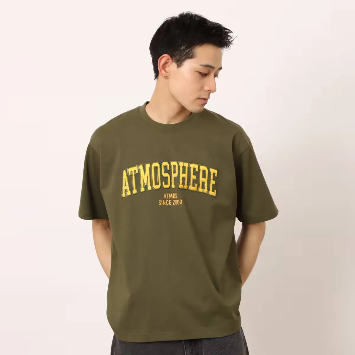 ATMOS COLLEGE LOGO T-SHIRT