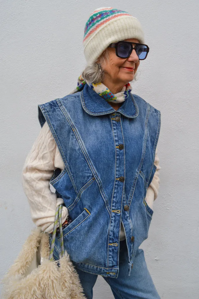 Ba&sh Max Blue Denim Jacket