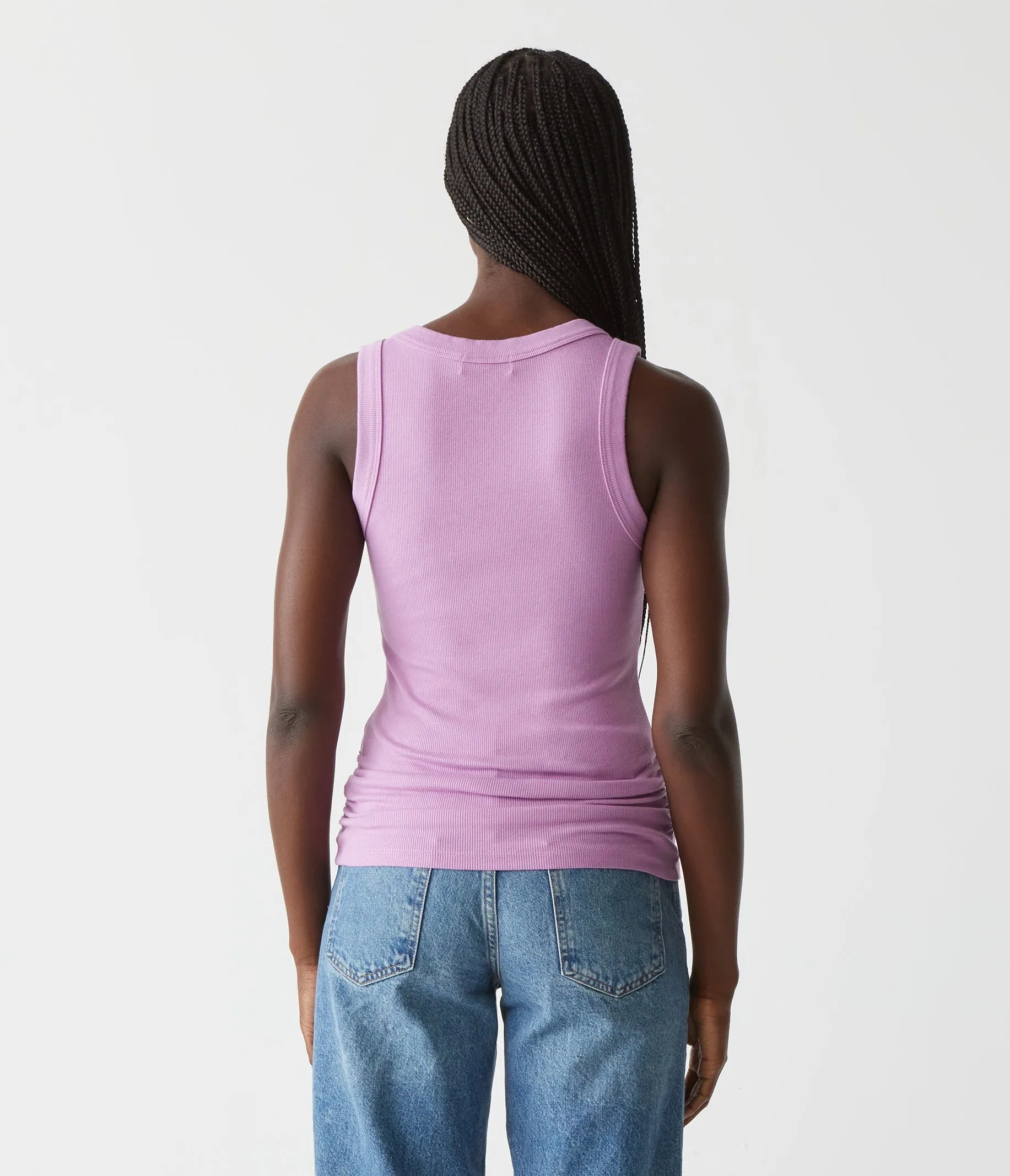 Blanche Ribbed Tank