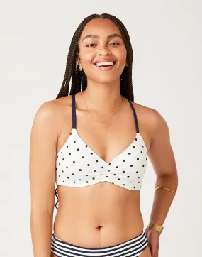 Camari Top: Cloud Polka Dot - FINAL SALE