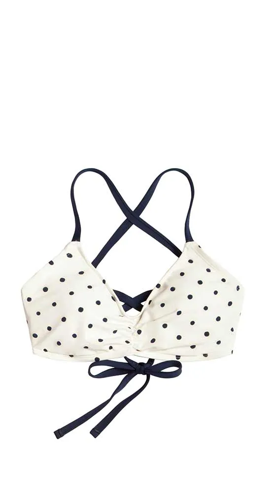 Camari Top: Cloud Polka Dot - FINAL SALE