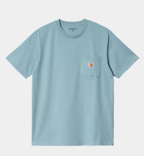 Carhartt WIP Pocket T-Shirt - Misty Sky