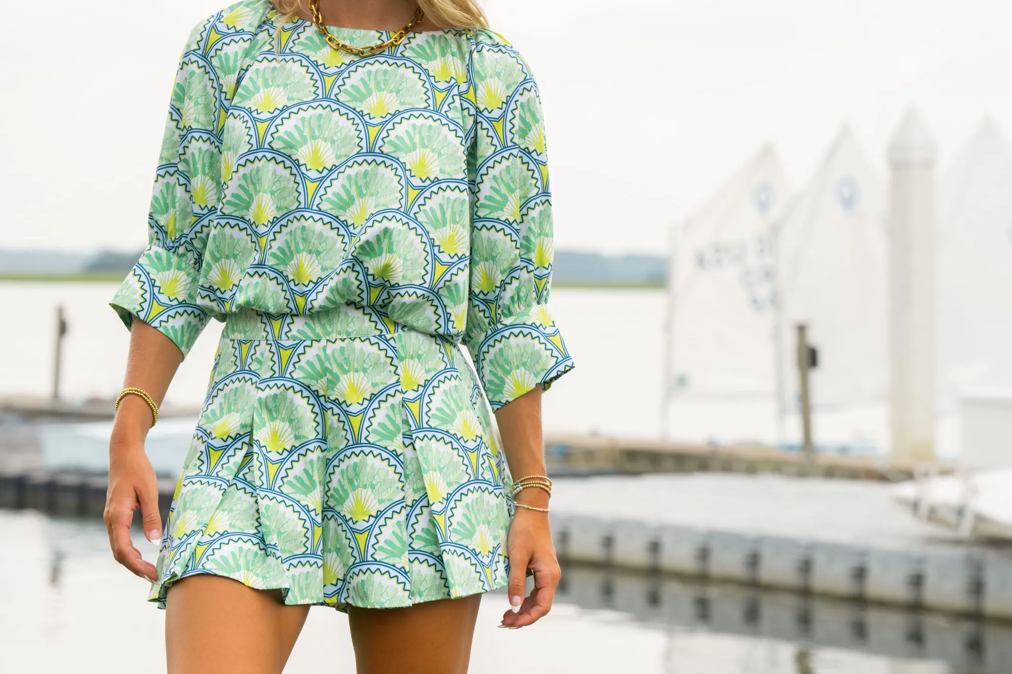 Celeste Crop - Deco Palm