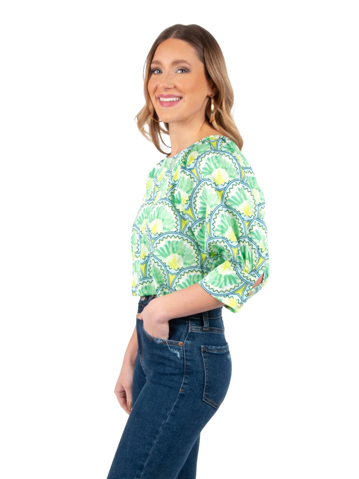 Celeste Crop - Deco Palm