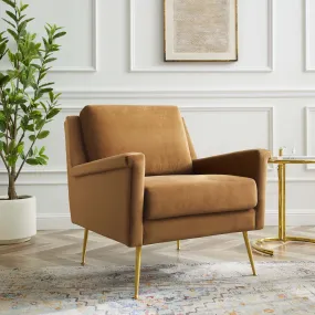 Chesapeake Performance Velvet Armchair by Modway