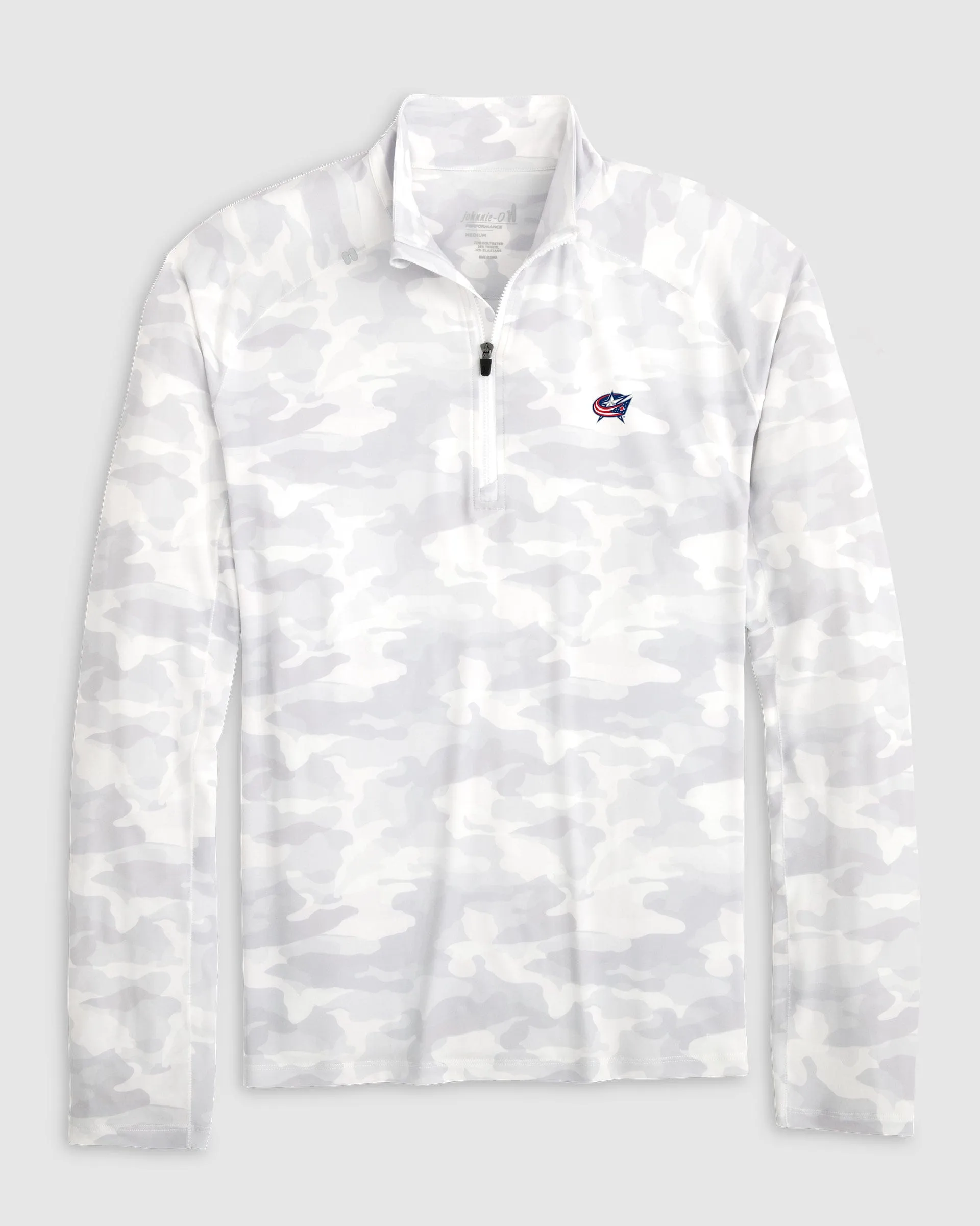 Columbus Blue Jackets Galloway Camo Performance 1/4 Zip