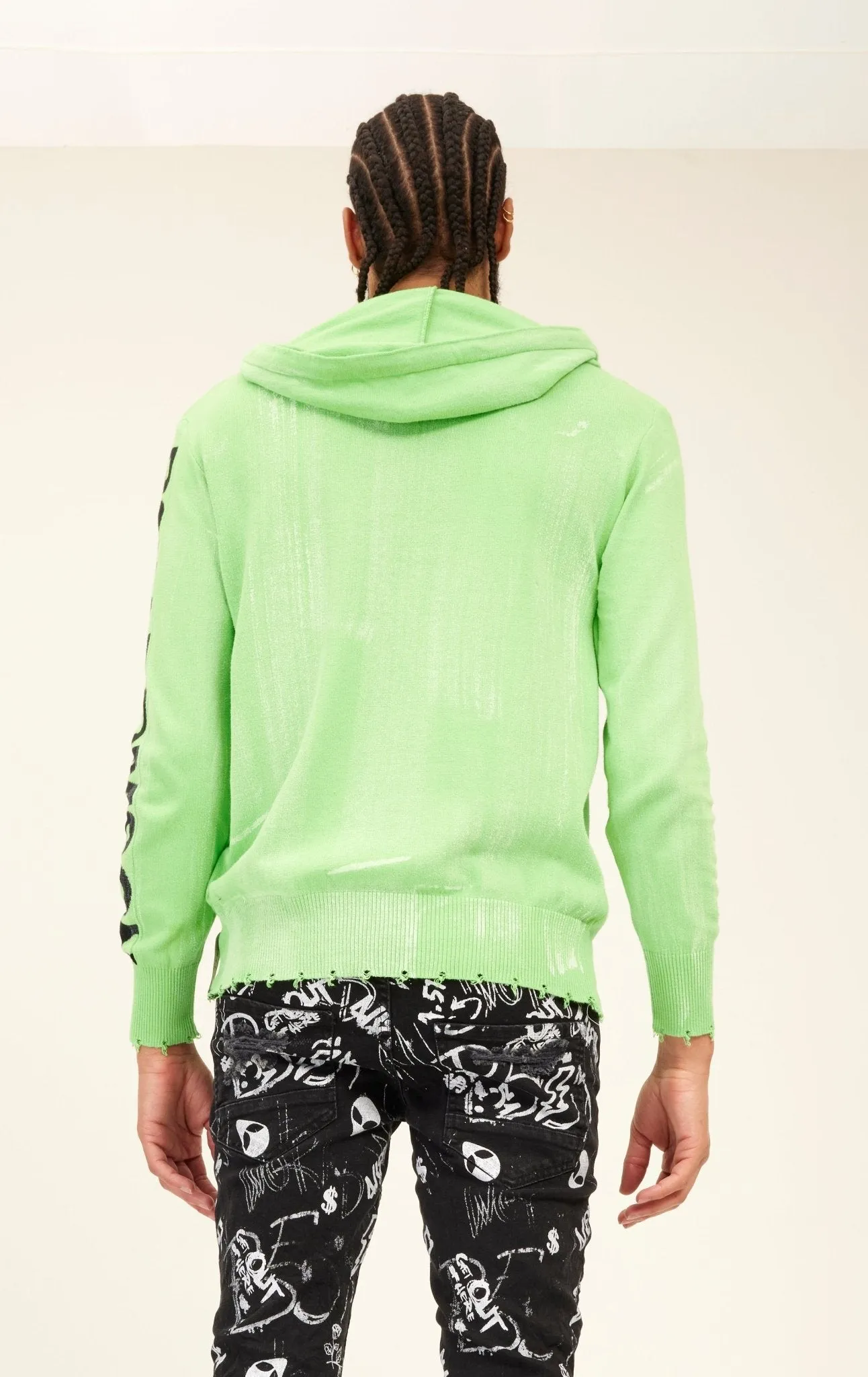 Dtla Hoodie - Neon Green