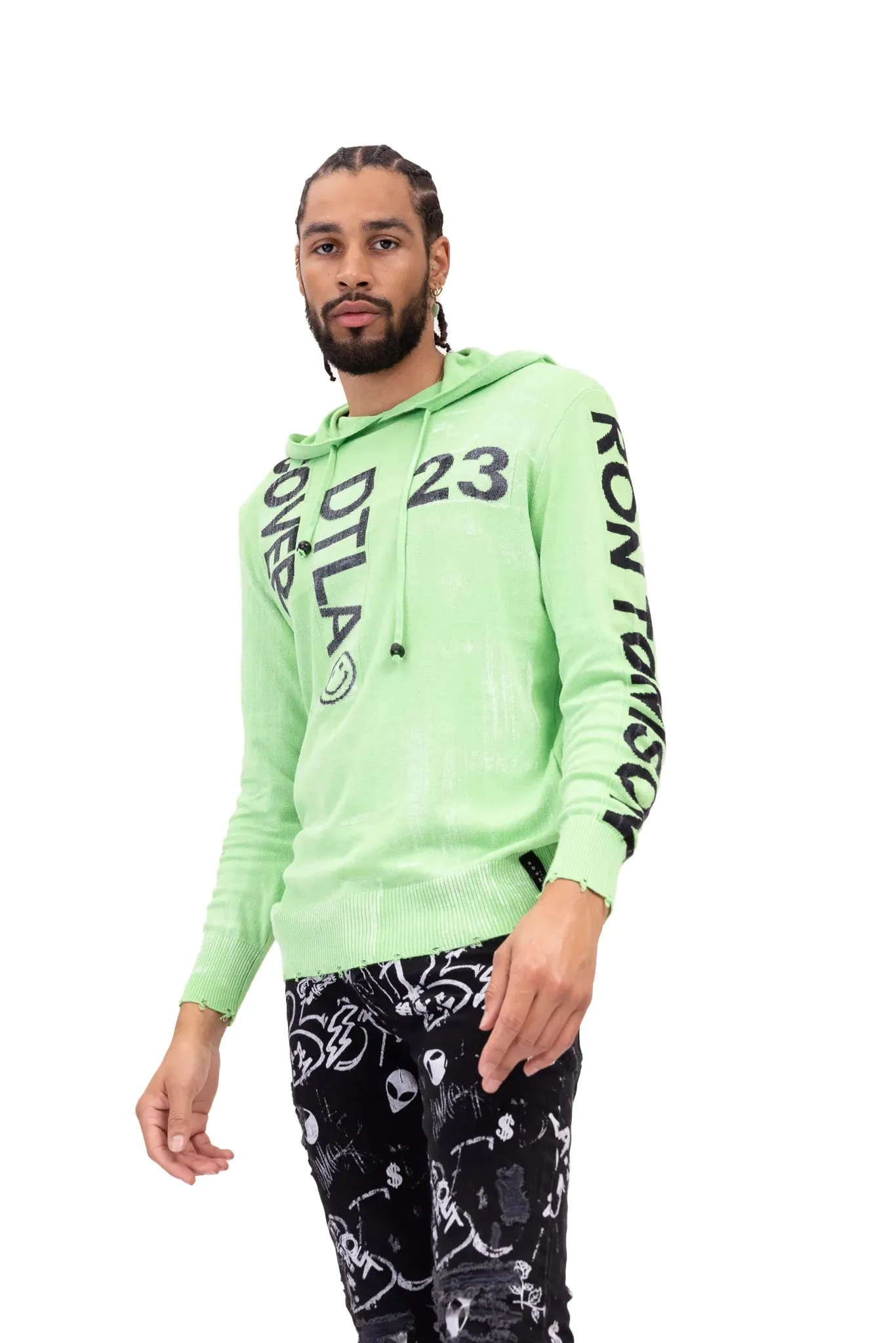 Dtla Hoodie - Neon Green