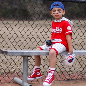 Field of Dreams Red Hoodie Shorts Set