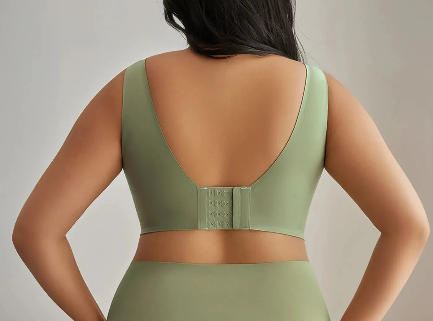 FitVille Wire-free Plus-Size Bra