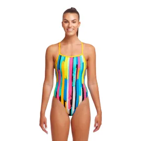 Funkita Womens Strapped In One Piece FS38L - Winning Streak