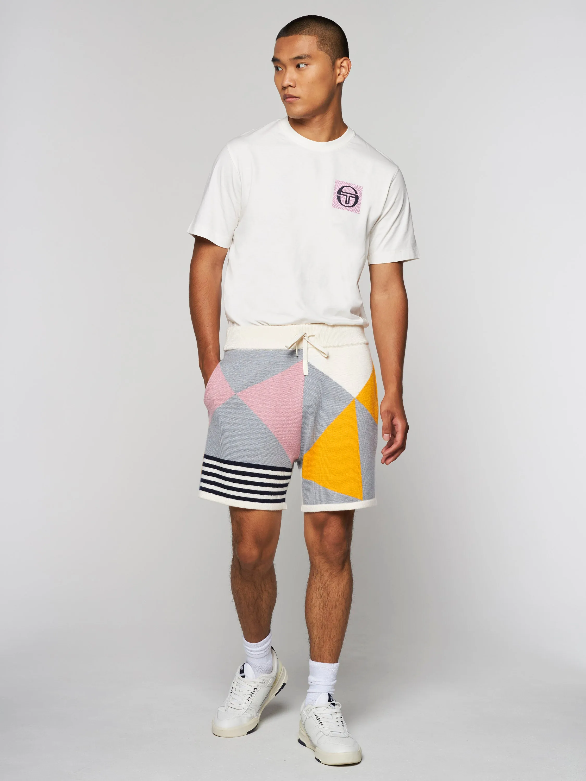 Geo Knit Short- Multi