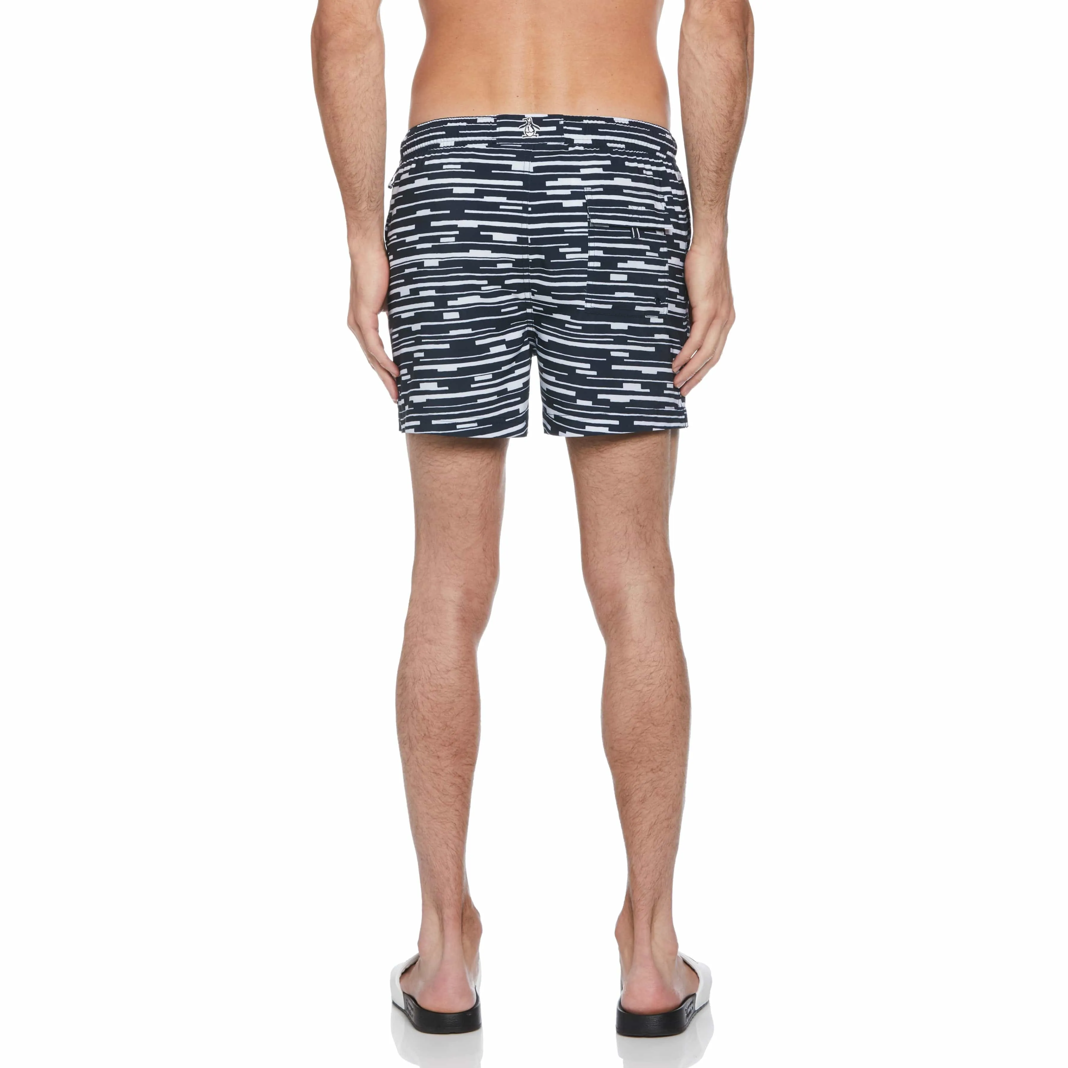 Glitch Print Swim Short