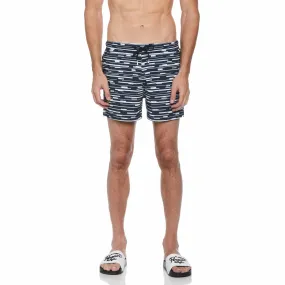 Glitch Print Swim Short