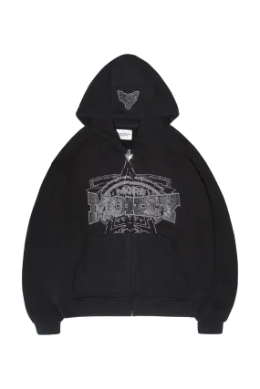 GLORIOUS GEM BLACK ZIPPER