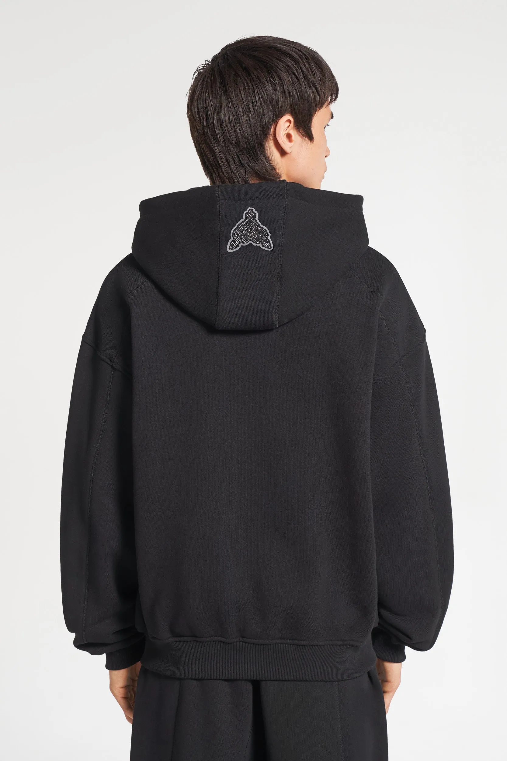 GLORIOUS GEM BLACK ZIPPER