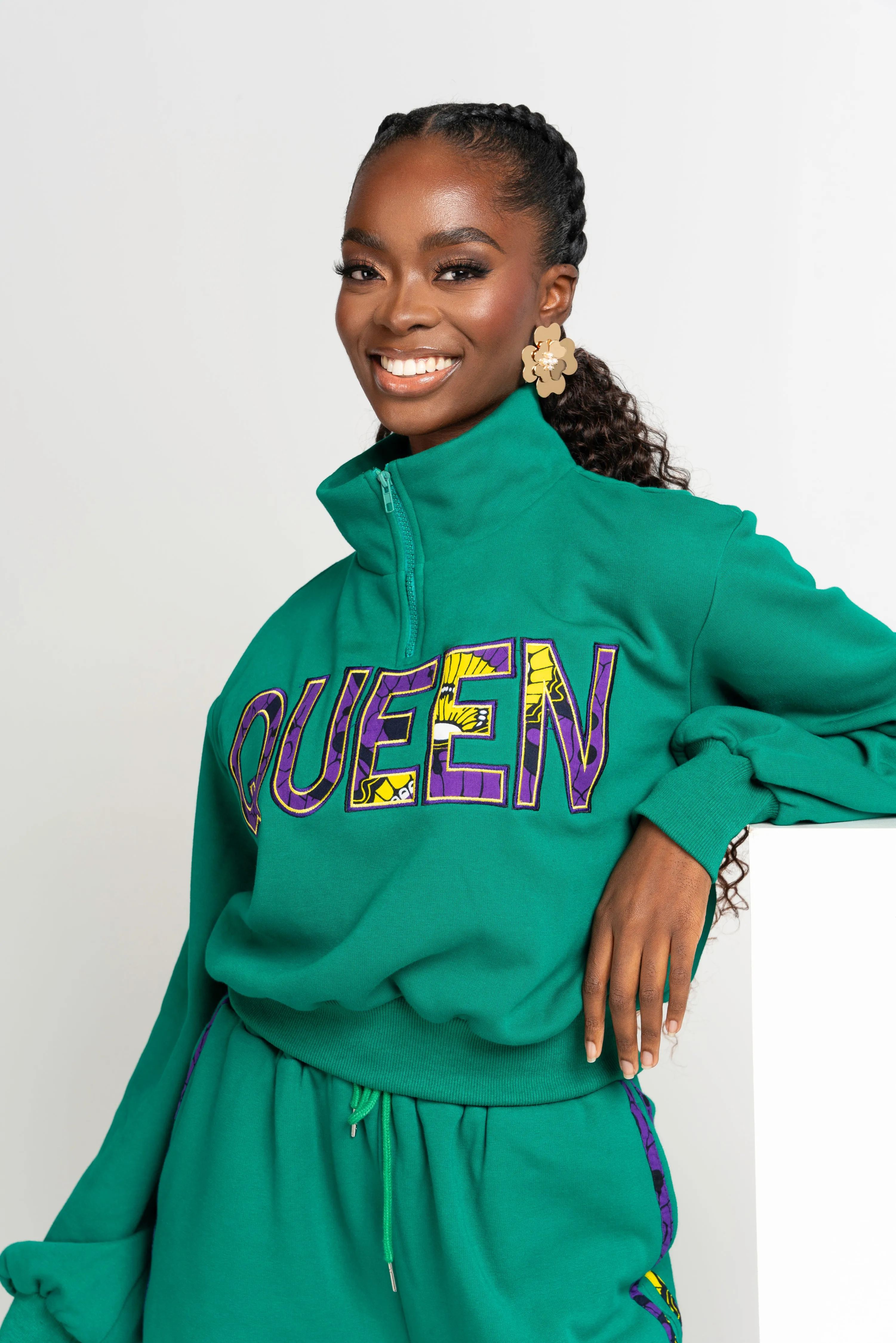GREEN QUEEN Pullover JOGGER Set