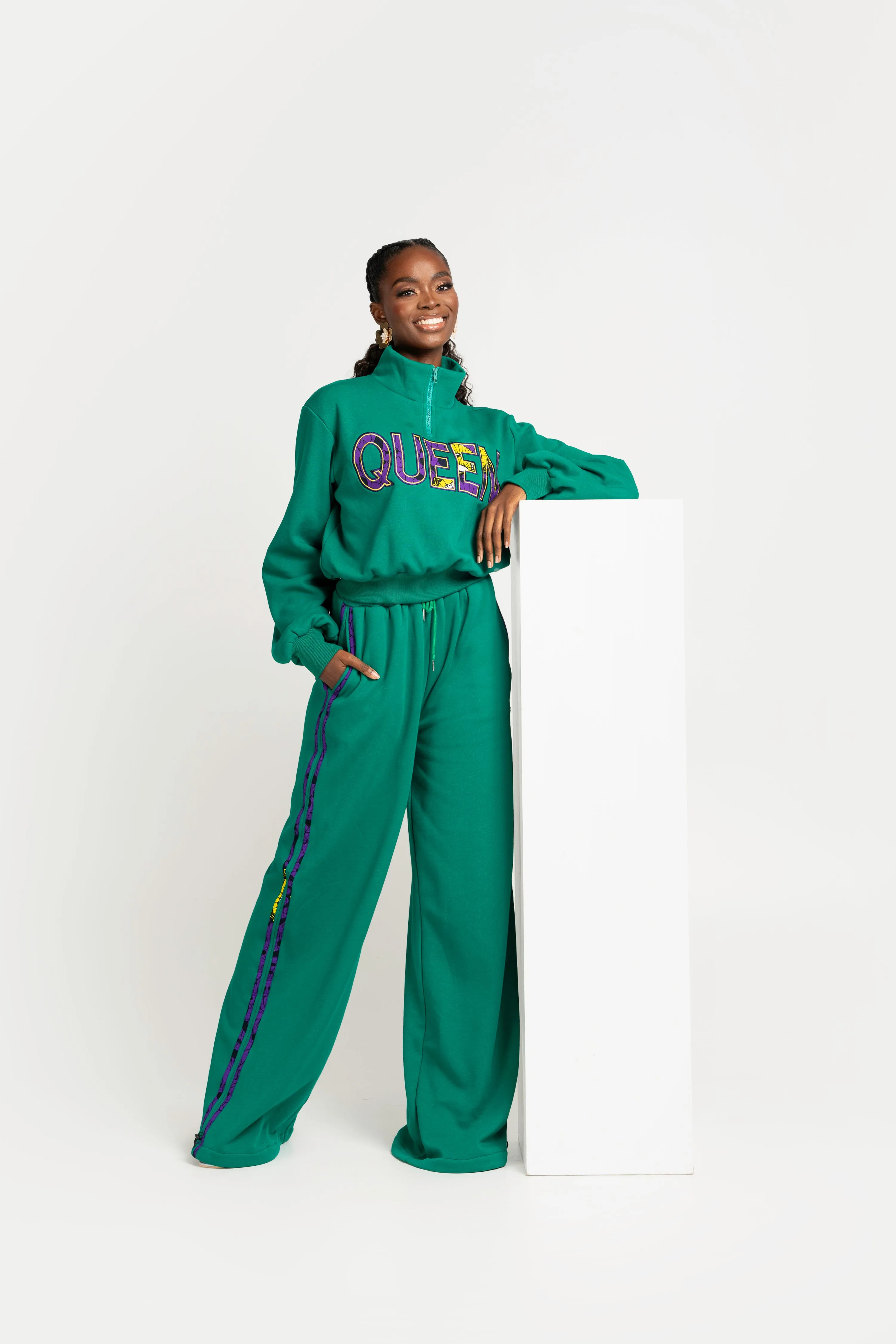 GREEN QUEEN Pullover JOGGER Set