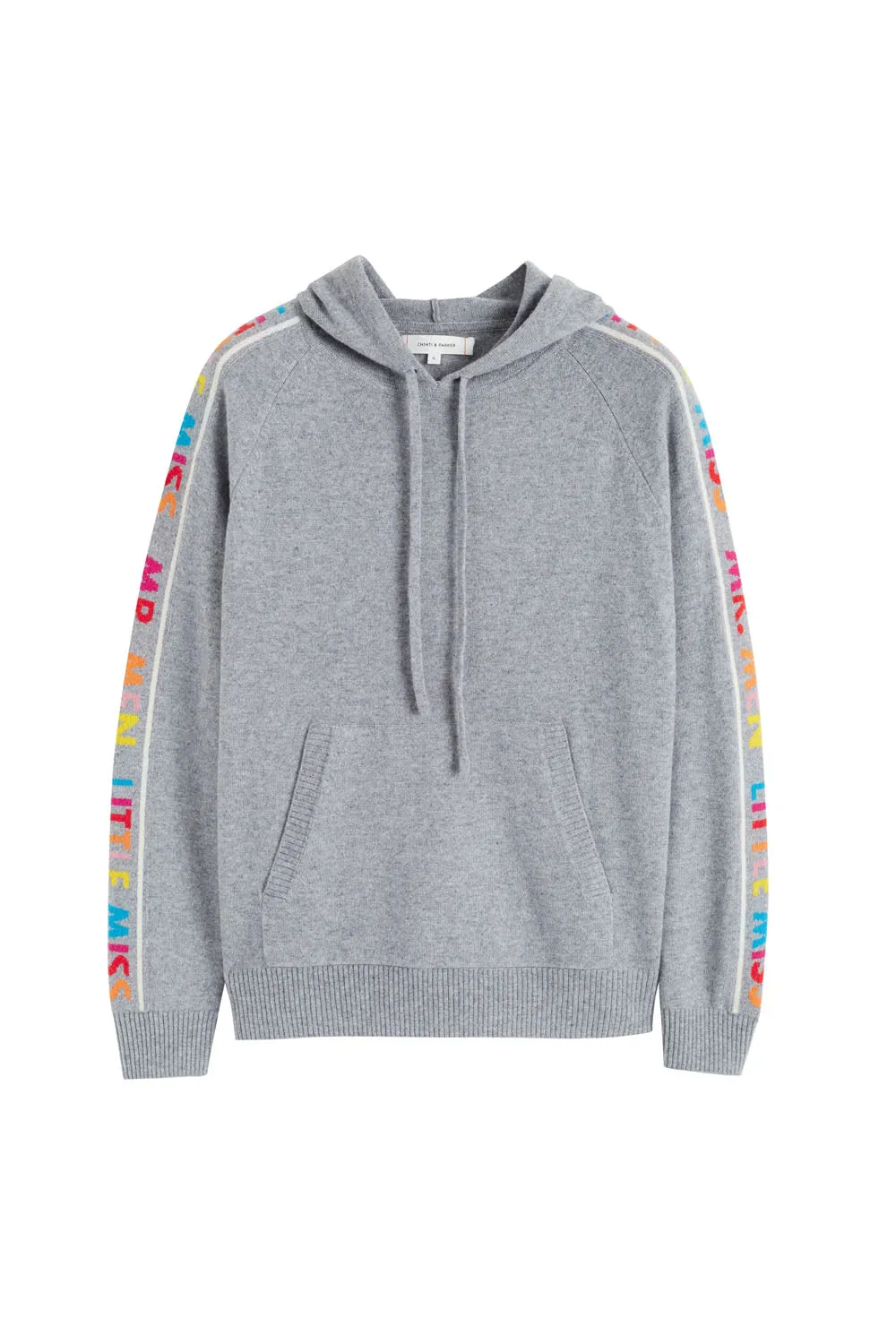 Grey Wool-Cashmere Mr. Men Hoodie