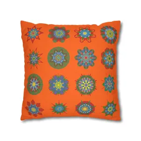 Handmade Mandala Art Christmas Pillowcase - Original Fine Art