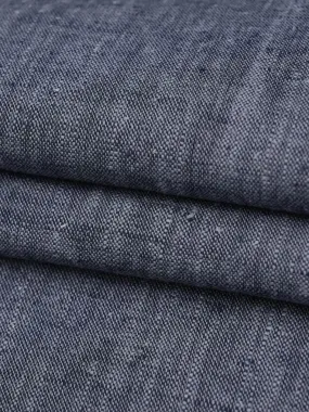 Hemp & Organic Cotton Mid-Weight Chambray Fabric ( HG62C295C ）