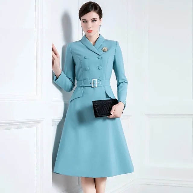 High End Ladies' Temperament Professional French Suit Dress
