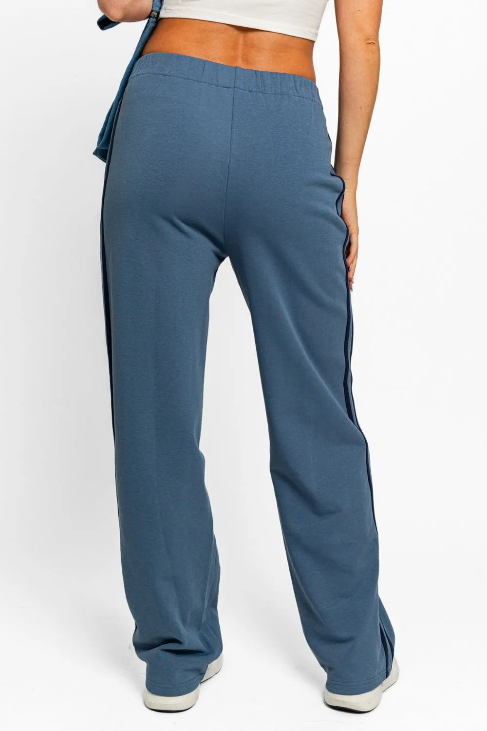 Just BE. Tasha Apparel High Waisted Track Sweatpants