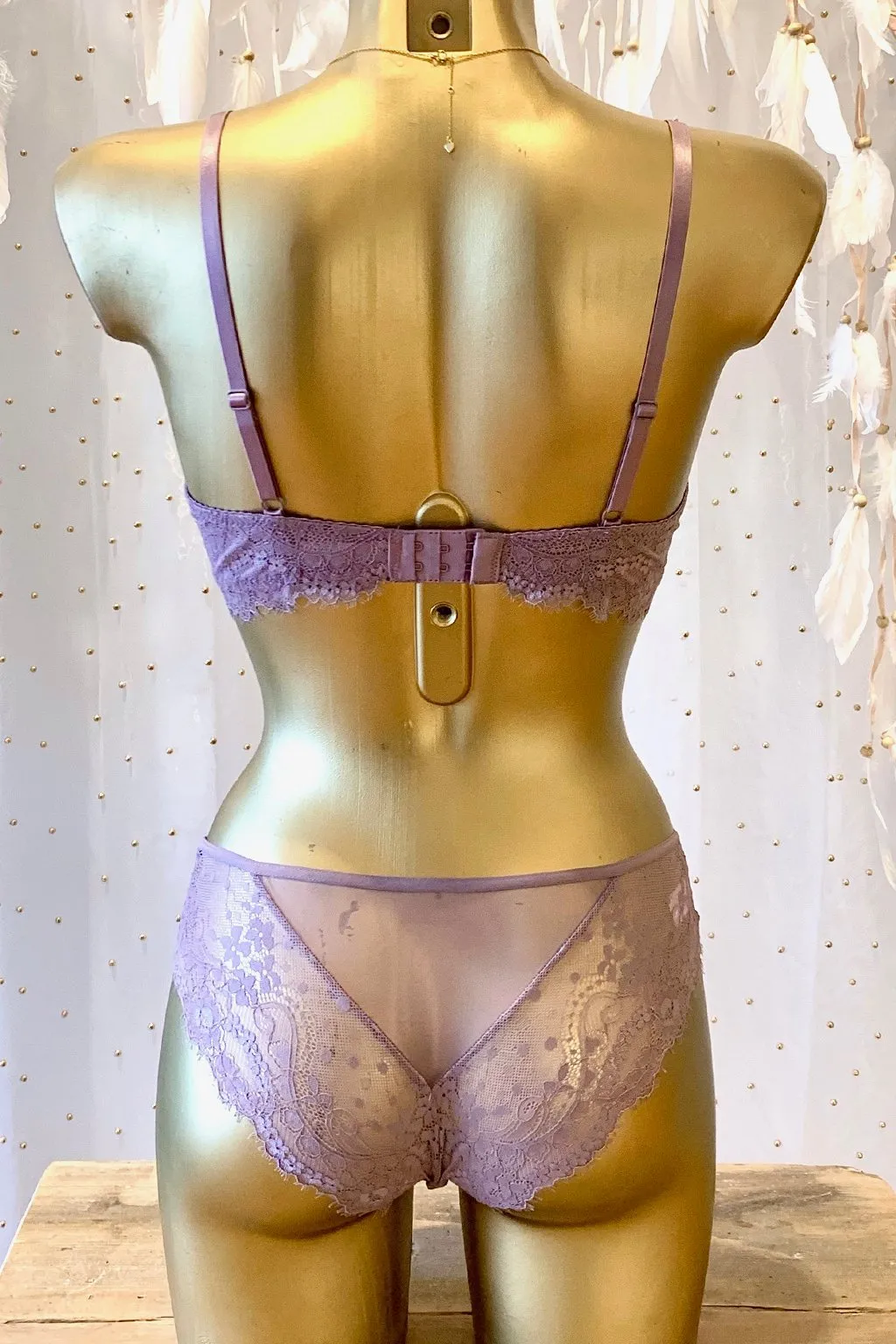Lingerie Belle Dusty Rose Bra