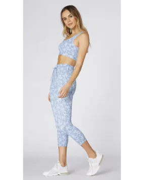 L'urv Blossom 3/4 Legging - Steel Blue