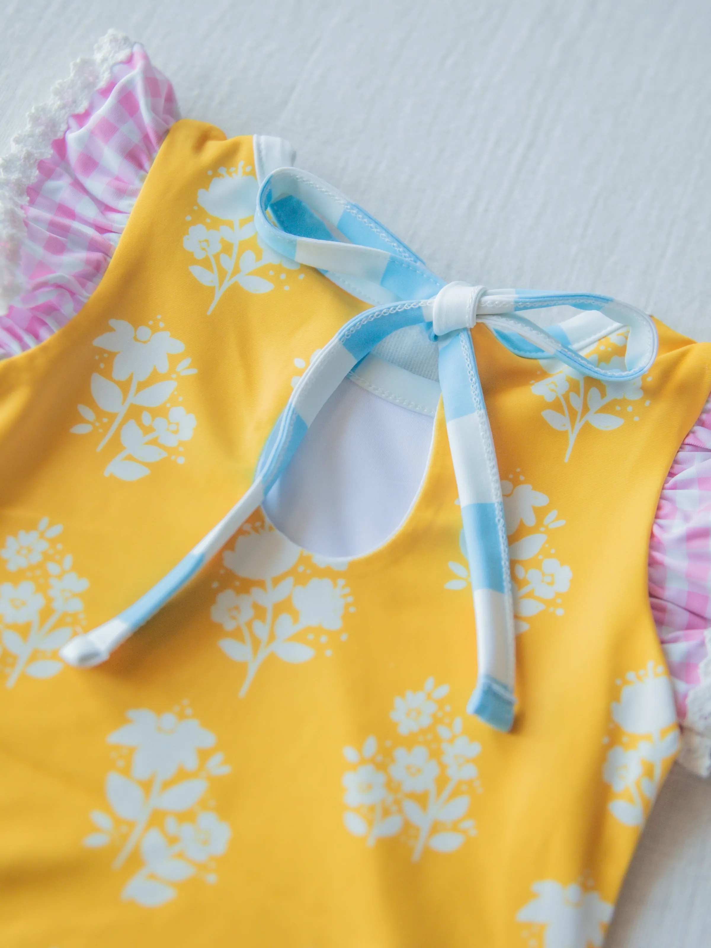 Miki Rash Guard - Sunshine Floral