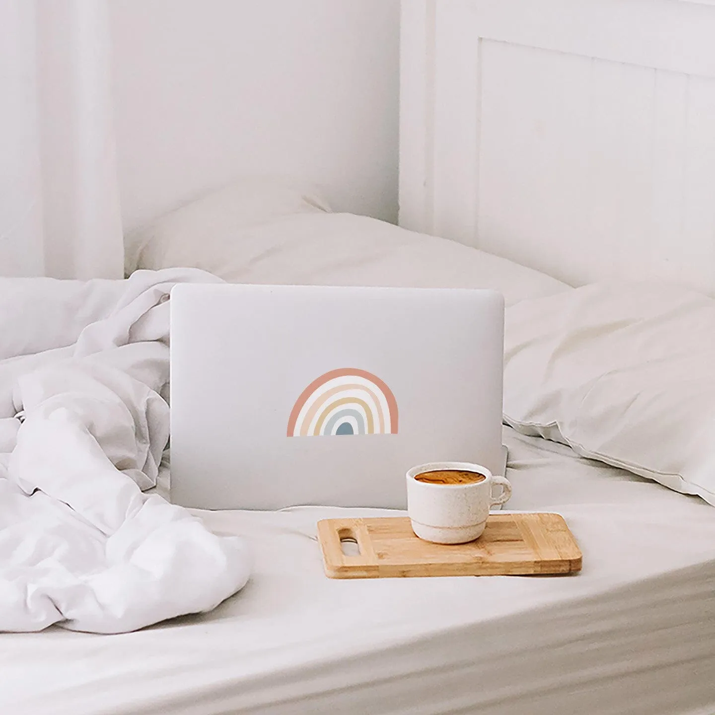 Mini Ombre Rainbows Wall Decals