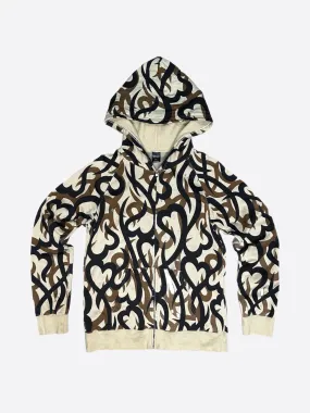 NUMBER (N)INE AW04 TRIBAL CAMO HOODIE