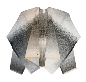 Ombre Woven Boucle Ruana