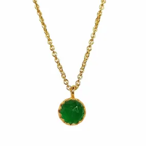 Rococo Necklace - Emerald Quartz