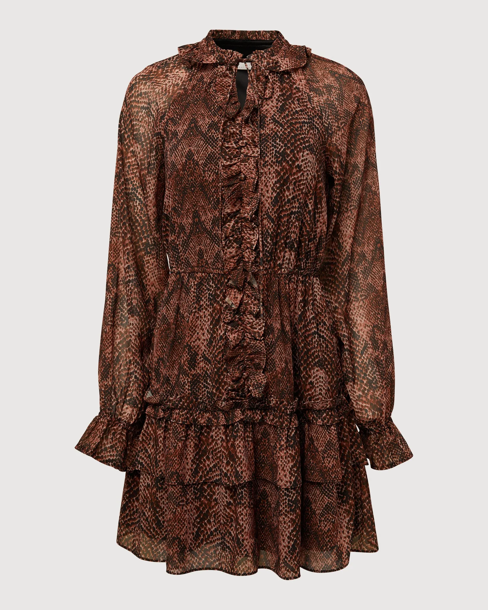 Ruffle Tiered Mini Dress