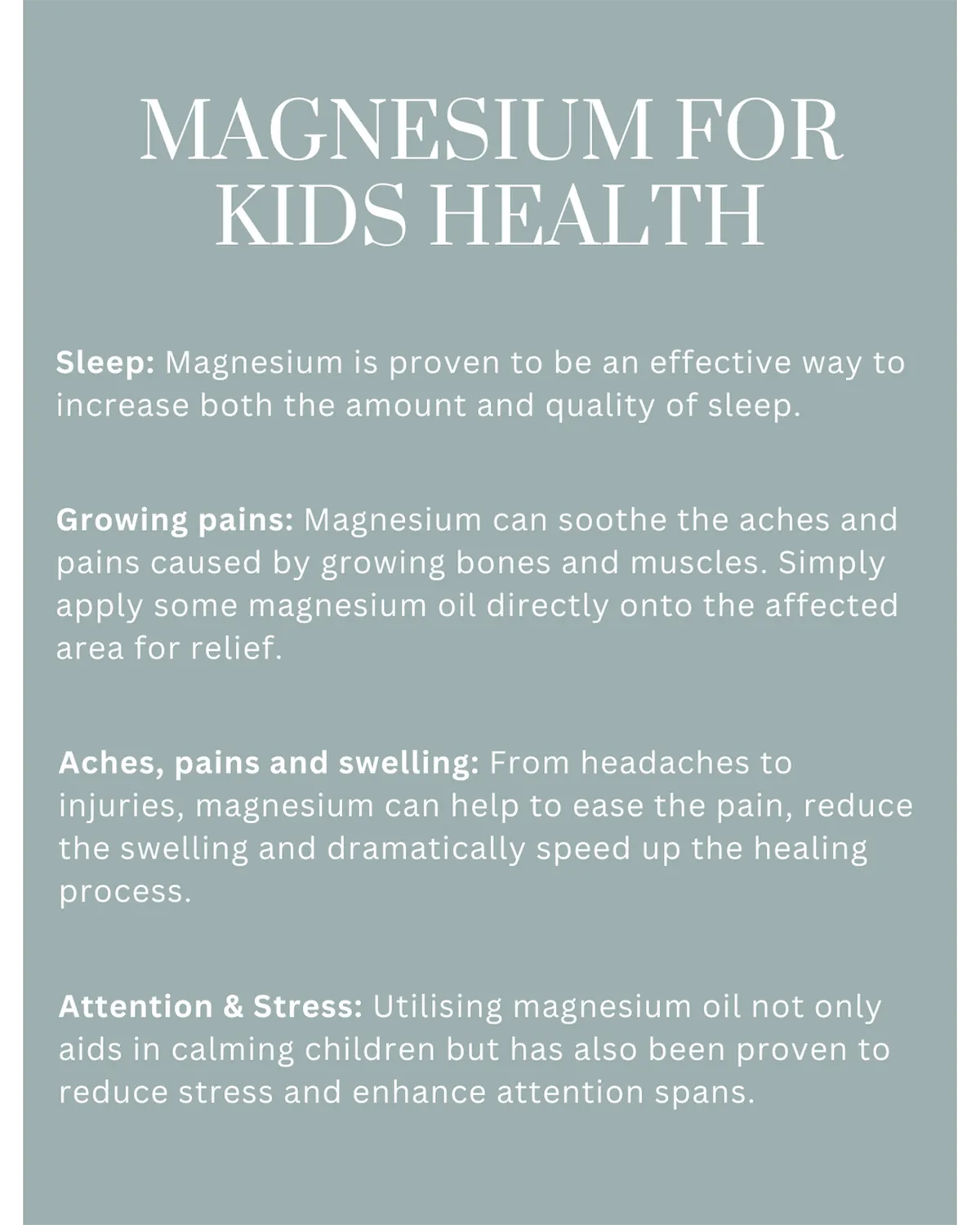 Salt Lab Kids Magnesium Spray - 200ml