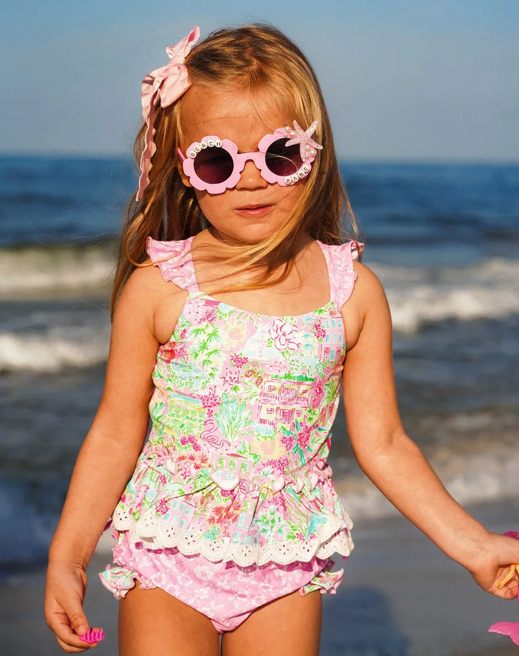 Simple Things Sweet Caroline - Ruffle Tankini Swim Set