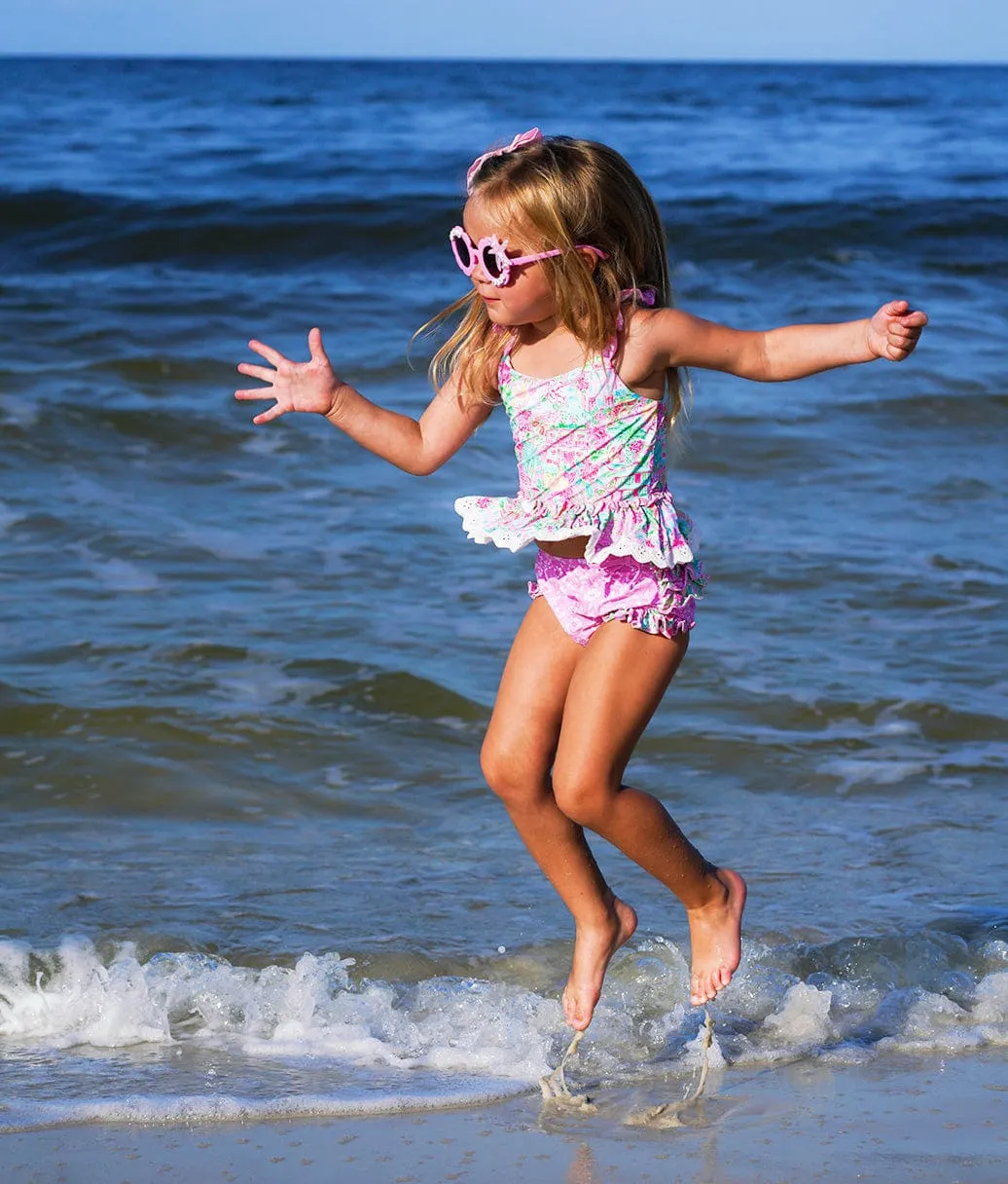 Simple Things Sweet Caroline - Ruffle Tankini Swim Set